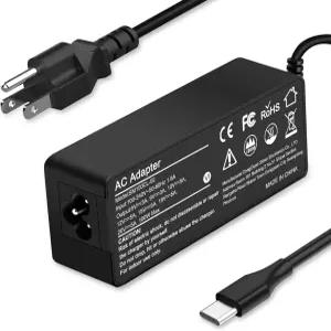 Lenovo Acer Dell Asus Mac Book Pro/Air 16 15 14 13인치 크롬북 씽크패드 및 Type-C 어댑터용 범용 100W