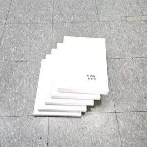[문구/오피스] 260g 500매 A4사이즈 백상지 모조지