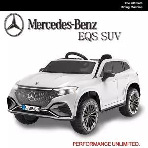 벤츠EQS SUV  유아전동차  아기자동차 프리핸들 기능 장착
