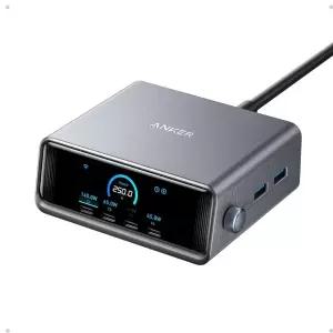 앤커 프라임 고속 6포트 충전기 250W 실버 USB-C GaN Prime