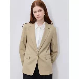 [쉬즈미스][쉬즈미스(SHESMISS)] 고품격썸머 플랩 스트링 후드 점퍼 (택가격 358000원