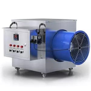 대형 하우스난방 열풍기 히터 5KW 공장 10M 농작물 온풍기