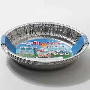 판다쿡 캠핑 알루미늄 원형 냄비 탕용기 3P 4호 직화 전골