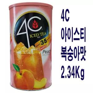 4c 아이스티 믹스 복숭아향 2.34kg ICE TEA MIX 피치
