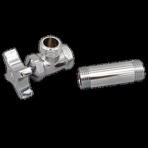 관붙이 앵글 밸브 분리형 B 연결 세면기 수전 교체 수도 배관 부속 욕실 보수 용품