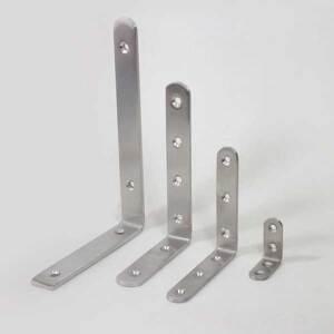 스텐꺽쇠 ㄱ자꺽쇠 철물 꺽쇠 스텐레스 선반 브라켓