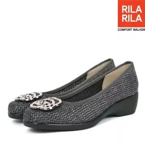 [릴라릴라]여성용 로즈 스트레치 메쉬 웨지 W08290