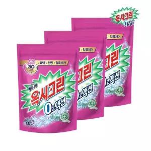 [옥시크린] 오투액션 분말 표백제 1.5kg x3개