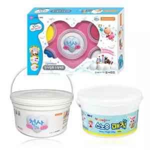 도너랜드 천사점토 350g 스노우매직 400g