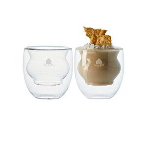 까사무띠 이중유리 더블월  비치 150ml 2P세트, 1개