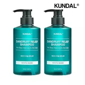 쿤달 프로클린 비듬 샴푸 화이트머스크 500ml x2개