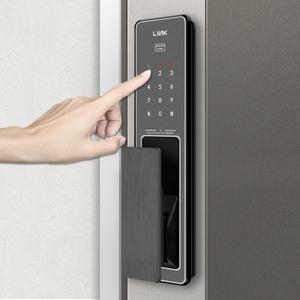 링크 푸시풀 무타공도어락 GALAXIA 디지털도어락 현관문도어락 현관 번호키 양방향 설치