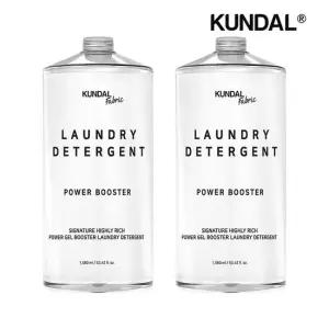 쿤달 시그니처 초고농축 파워 겔 부스터 세탁세제 1580ml x2개