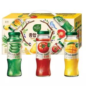 [웅진] 자연은 종합음료세트(알토망) 180ml x 48병 음료선물세트