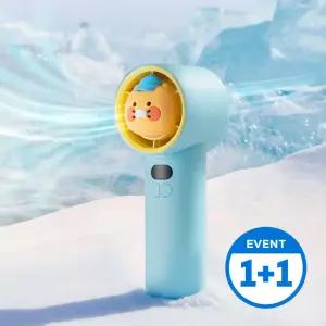 [1+1 세트] 카카오프렌즈 Z터보  휴대용 핸디 선풍기(일반형/볼캡형) 저소음 무선 손선풍기