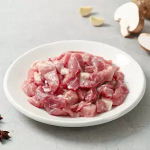 [숨비포크]제주 한돈 흑돼지 뒷다리살 500g (찌개용)