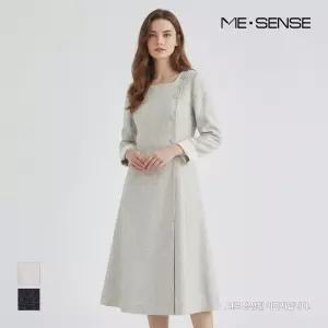 [미센스] 스퀘어넥 버튼 원피스_MB32OPM102A