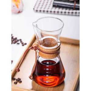 노모 클래식 푸어오버 필터 커피추출기 유리 케멕스 소형 컵 드리퍼 핸드드립커피서버