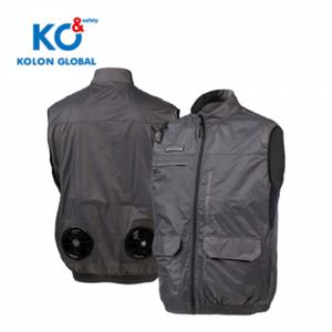 코오롱글로벌 선풍기조끼 쿨링 베스트 윈드 냉풍 조끼 