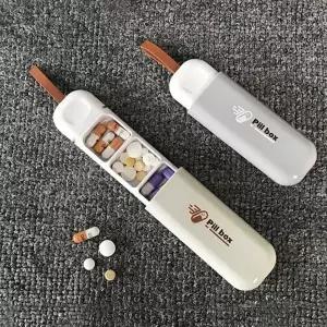 슬라이드 약 소분 통 영양제 알약 밀폐 약통 케이스