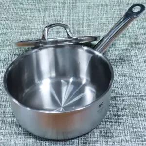 ELO 인덕션 통3중 스텐 냄비 18cm 고급 이유식 라면 편수냄비