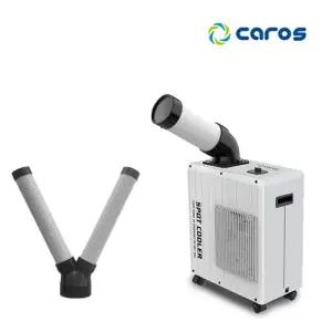 캐로스 1구 미니 자바라 이동식에어컨 + 2구 자바라 CPC-F2200G_2 실외기없는 공장 공업용 캠핑 업소 산업