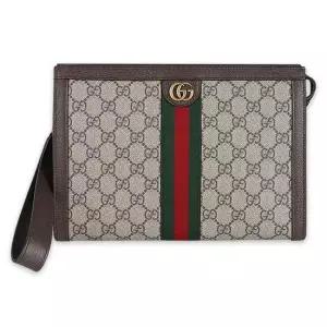 구찌 MUST IT_ 여성 오피디아 GG 스트랩 클러치 베이지) 760243 96IWT 8745