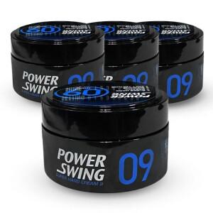 미쟝센 파워스윙 헤어 슈퍼 하드 무광 크림 왁스 9 80g 4개