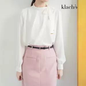 클라셰 리본랩엔젤블라우스_CB3SBL017A