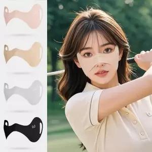 주근깨 기미방지 광대뼈집중 나비날개 야외스포츠 쿨링 골프 하프마스크