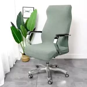 일체형 사무실 의자커버 고탄력 패브릭 시디즈 대형 컴퓨터 사무용 의자 리폼 커버 세탁가능