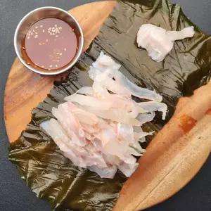 자연산 숙성 대광어회 200g