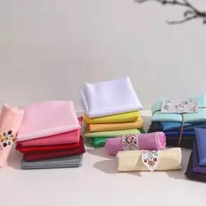 소잉데일리]한복 산탄 무지 원단 8종 겉감 안감 저고리 치마 보자기 소품 등 천