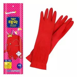 태화고무장갑(뉴특대)-적색×5개. x 1개(1BOX)
