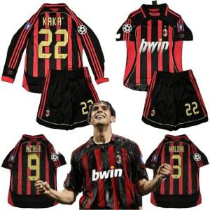 ac밀란 카카 유니폼 피를로 홈 인자기 호나우지뉴 07 축구복 트레이닝복 말디니 06 훈련복