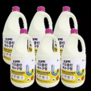 지오클린 배수구펑 2L x 6입