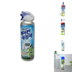 산도깨비 에어컨세정제 에어컨먼지 에어컨냄새 제거/키트/에어컨/살균제/세정제/곰팡이/청소/벽걸이/스탠드