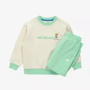 [뉴발란스] 키즈 빅토리 일러스트 스 셋업 BB NK9YF1409U 84