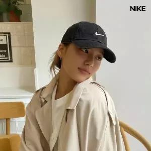 [나이키] 언스트럭처드 남자 여성 데님 볼캡 러닝 골프 야구 모자 HF0383-010