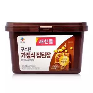 해찬들 구수한 가정식 집된장 3.15kg 1개