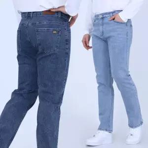 봄 여름 중년 남성 청바지 스판 작업 청 작업복 흑청바지 데님 쿨맥스