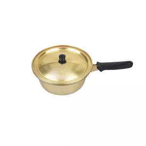 대원경금속 국산 고급형 알루미늄 높은 열전도율 노란 양은냄비 황냄비 라면냄비 편수 20