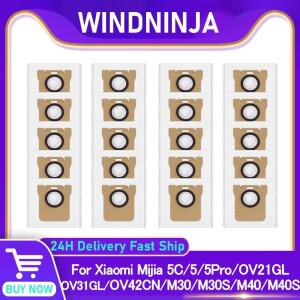 Xiaomi Mijia 5/5C/5Pro/M30/M30S/M40/M40S/OV21GL/OV31GL/OV42CN 로봇 진공 일회용 가방 교체 액세서리 먼