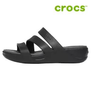 크록스 여성용 웨지 샌들 /e6- 207434-001 / 우먼스