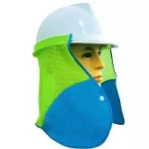 그늘막 작업모 야외 땀받이 안전모용 목그늘 타올 건설 자외선 가리개 여름용 통풍목 현장목 목보호 활동