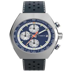 [TIMEX(타이멕스)] 레거시 워치 쿼츠 5 기압 방수 미네랄 유리 블루 문자판 TW2W93500 맨즈[병행 수입품]