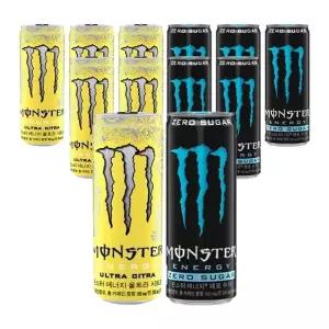몬스터에너지 저칼로리 355ml 시트라 + 제로슈거 혼합 12입