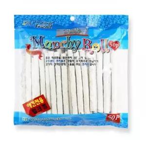 강아지 오래씹는 대용량 먼치 스틱100P 애견껌 씹기놀이 우유껌 개껌