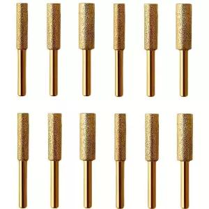 전동드릴사포 다이아몬드 체인톱 연마기 전기 돌 조각용 연마 12 CS 3종