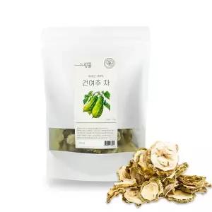 [농부의정원]푸른들 제주 국내산 무농약 건 여주차 100g